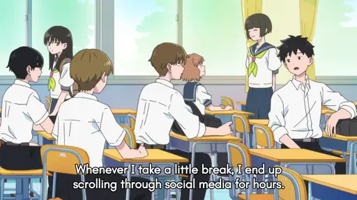 Whenever I take a little break, I end up scrolling through social media for hours.
