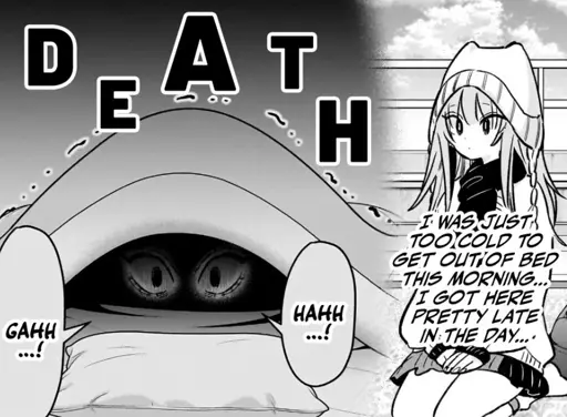 I was just too cold to get out of bed this morning... I got here pretty late in the day...